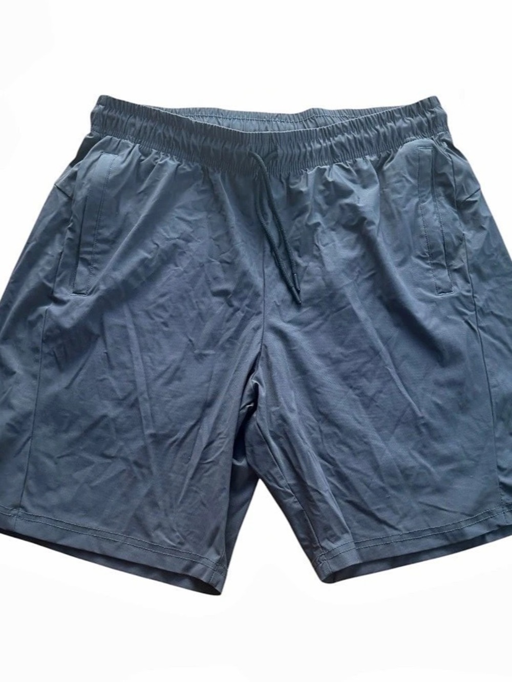 Spyder Active Men's ProWEB Athletic Shorts Grey Drawstring Pockets Large L